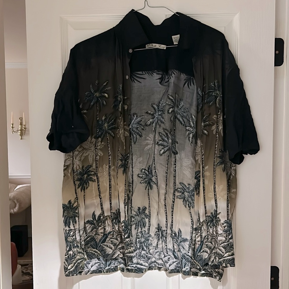 Batek Bay Palm Tree Shirt, Size XL
